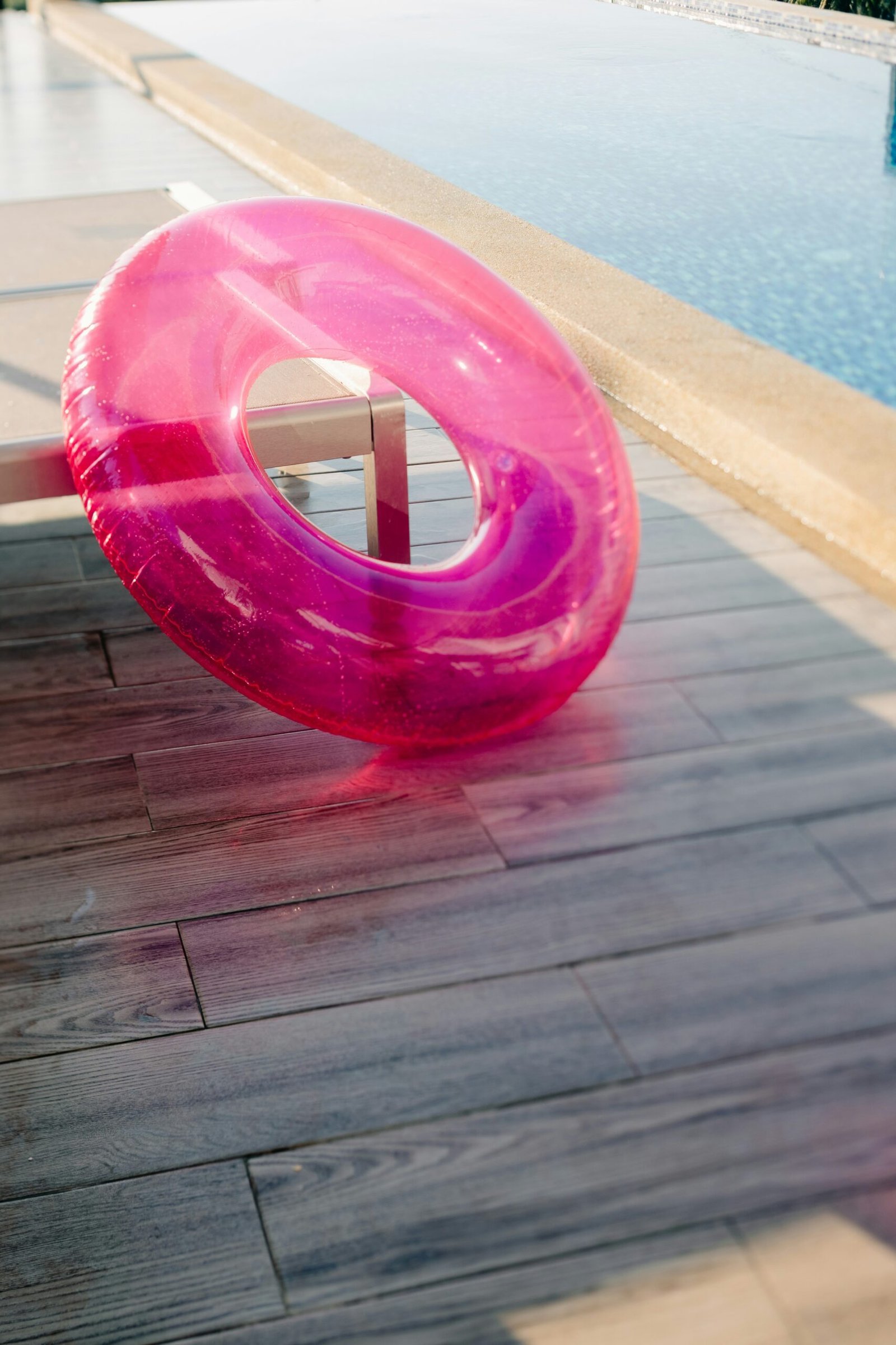 Pastel pink flat lay of cute items